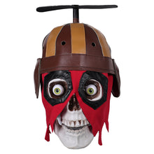 Laden Sie das Bild in den Galerie-Viewer, 17cm*20cm Deadpool & Wolverine Deadpool Schädel Latex Maske Zuhause Dekoration