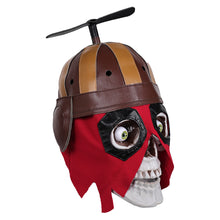 Laden Sie das Bild in den Galerie-Viewer, 17cm*20cm Deadpool & Wolverine Deadpool Schädel Latex Maske Zuhause Dekoration