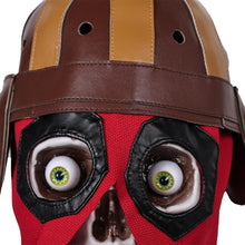Laden Sie das Bild in den Galerie-Viewer, 17cm*20cm Deadpool & Wolverine Deadpool Schädel Latex Maske Zuhause Dekoration