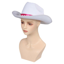 Laden Sie das Bild in den Galerie-Viewer, Film 2023 Barbie Margot Robbie Cosplay Cowboyhut Halloween Karneval Outfits