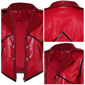 2024 Arcane: League of Legends Vi rot Jacke Cosplay Outfits