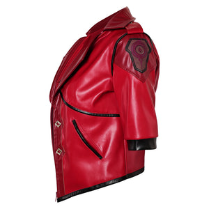 2024 Arcane: League of Legends Vi rot Jacke Cosplay Outfits