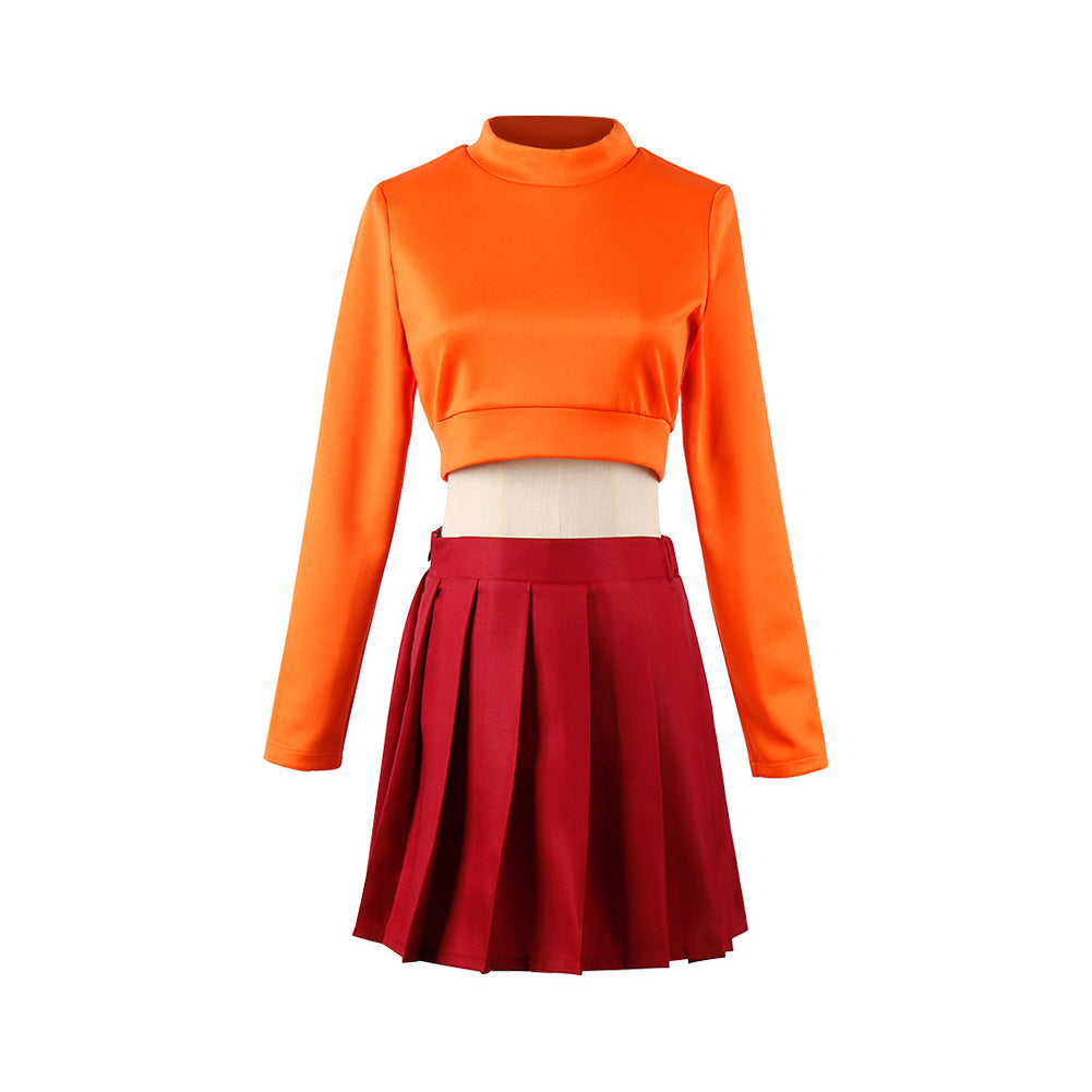 Scooby-Doo Velma Dinkley Outfits Cosplay Kostüm