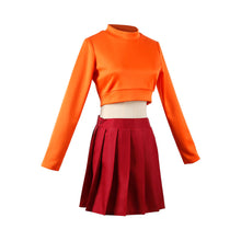 Laden Sie das Bild in den Galerie-Viewer, Scooby-Doo Velma Dinkley Outfits Cosplay Kostüm