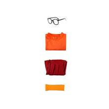 Laden Sie das Bild in den Galerie-Viewer, Scooby-Doo Velma Dinkley Outfits Cosplay Kostüm