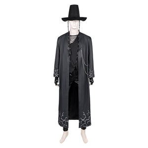 Abby Saja schwarz Kostüm Set K-Pop: Demon Hunters Boys Group Saja Boys Abby Outfits
