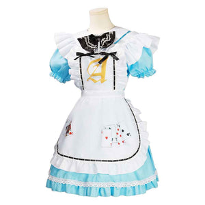 Alice: Madness Returns Alice blaues Kleid Cosplay Kostüm Set