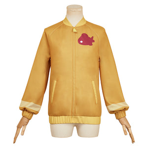 Amate Yuzuriha gelb Jacke Mobile Suit Gundam GQuuuuuuX Machu Cosplay Outf