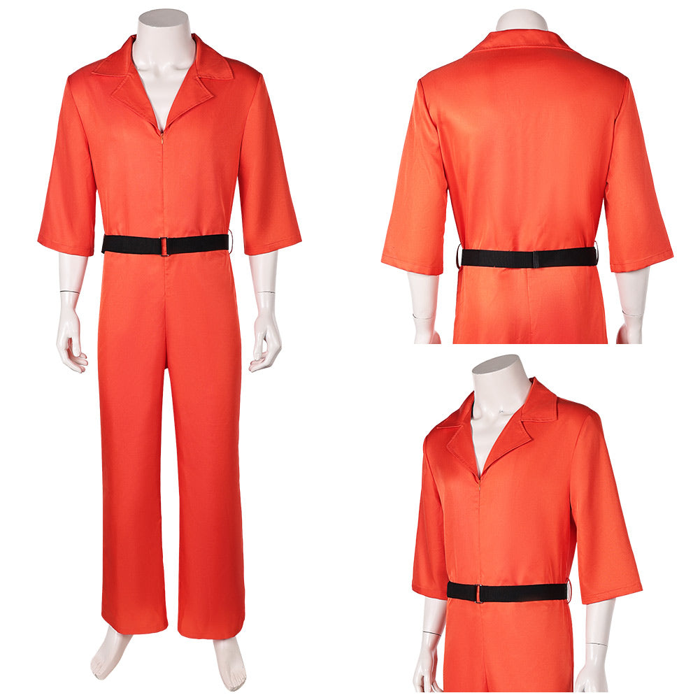 American man Celebrity Der 26-Jährige orange Uniform Cosplay Outfits