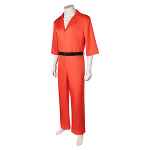 American man Celebrity Der 26-Jährige orange Uniform Cosplay Outfits