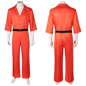 American man Celebrity Der 26-Jährige orange Uniform Cosplay Outfits