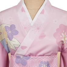 Laden Sie das Bild in den Galerie-Viewer, Angel Dust rosa Kimono Hazbin Hotel 2025 Angel Cosplay Kostüm