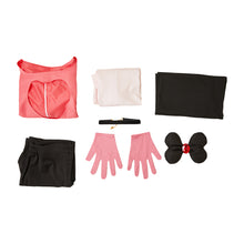 Laden Sie das Bild in den Galerie-Viewer, Angel Dust rosa Kostüm Set Hazbin Hotel 2 Angel Cosplay Outfits