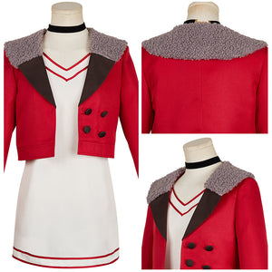 Anime Dandadan Seiko Ayase rot Kostüm Cosplay Outfits