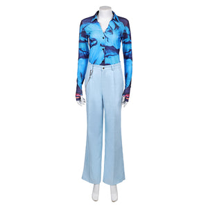 Anna Coleman blau Outfits Freakier Friday Anna Cosplay Kostüm