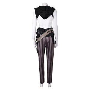 Arcane: League of Legends Vi weiß Kostüm Set Cosplay Outfits