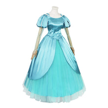 Laden Sie das Bild in den Galerie-Viewer, Arielle blau Kleid die Meerjungfrau The Little Mermaid Ariel Cosplay Kostüm