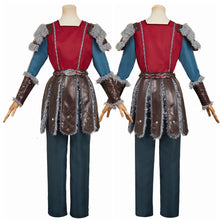 Laden Sie das Bild in den Galerie-Viewer, Astrid Outfits Drachenzähmen leicht gemacht Astrid Hofferson rot Kostüm Set