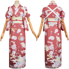 Laden Sie das Bild in den Galerie-Viewer, Charlie Morningstar rosa Kimono Hazbin Hotel Charlie Cosplay Kostüm