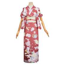 Laden Sie das Bild in den Galerie-Viewer, Charlie Morningstar rosa Kimono Hazbin Hotel Charlie Cosplay Kostüm