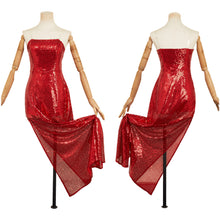 Laden Sie das Bild in den Galerie-Viewer, Charlie Morningstar rot Kleid Hazbin Hotel 2 Charlie Cosplay Outfits