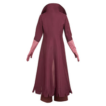 Laden Sie das Bild in den Galerie-Viewer, Charlotte Morningstar weinrot Kostüm Set Hazbin Hotel Charlie Cosplay Kostüm