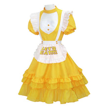 Laden Sie das Bild in den Galerie-Viewer, Chica geld Kleid Five Nights at Freddy's Chica Cosplay Outfit