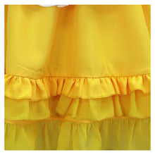 Laden Sie das Bild in den Galerie-Viewer, Chica geld Kleid Five Nights at Freddy's Chica Cosplay Outfit