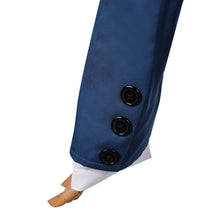 Laden Sie das Bild in den Galerie-Viewer, Coven Academy blau Schuluniform mit Krawatte Hexe Cosplay Kostüm