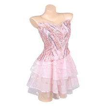 Laden Sie das Bild in den Galerie-Viewer, Damen Glinda rosa Kleid Wicked for Good Glinda Cosplay Outfits