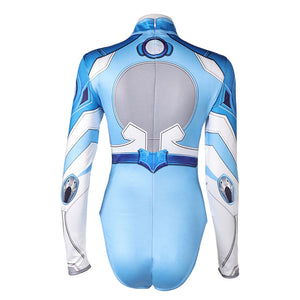 Damen Invisible Woman einteiliger Badeanzug Cosplay Outfits