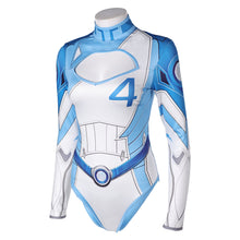 Laden Sie das Bild in den Galerie-Viewer, Damen Invisible Woman einteiliger Badeanzug Cosplay Outfits