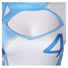 Laden Sie das Bild in den Galerie-Viewer, Damen Invisible Woman einteiliger Badeanzug Cosplay Outfits