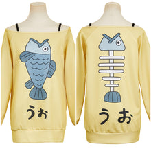 Laden Sie das Bild in den Galerie-Viewer, Dandadan Momo Ayase gelb Hoodie Dandadan Momo Cosplay Outfits