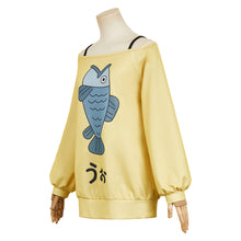 Laden Sie das Bild in den Galerie-Viewer, Dandadan Momo Ayase gelb Hoodie Dandadan Momo Cosplay Outfits