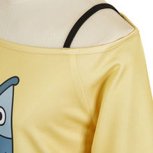 Laden Sie das Bild in den Galerie-Viewer, Dandadan Momo Ayase gelb Hoodie Dandadan Momo Cosplay Outfits