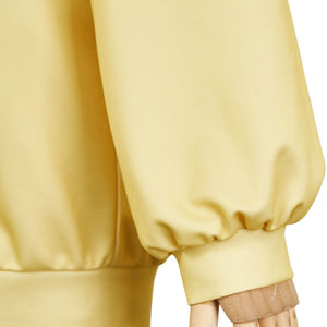 Dandadan Momo Ayase gelb Hoodie Dandadan Momo Cosplay Outfits