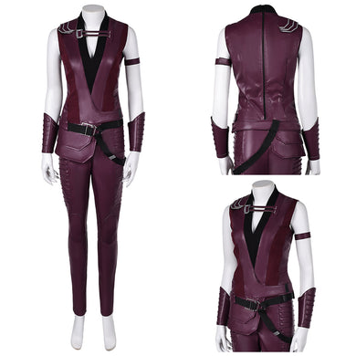 Deadpool & Wolverine Elektra rot Kostüm Set Cosplay Outfits