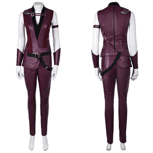 Deadpool & Wolverine Elektra rot Kostüm Set Cosplay Outfits