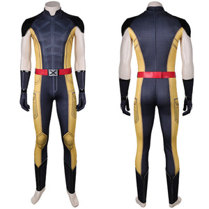 Deadpool & Wolverine Wolverine schwarz Jumpsuit Cosplay Outfits 