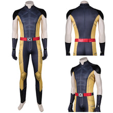 Laden Sie das Bild in den Galerie-Viewer, Deadpool &amp; Wolverine Wolverine schwarz Jumpsuit Cosplay Outfits 