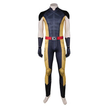 Laden Sie das Bild in den Galerie-Viewer, Deadpool &amp; Wolverine Wolverine schwarz Jumpsuit Cosplay Outfits 