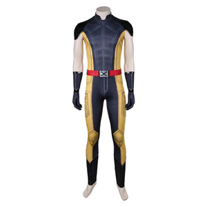 Deadpool & Wolverine Wolverine schwarz Jumpsuit Cosplay Outfits 