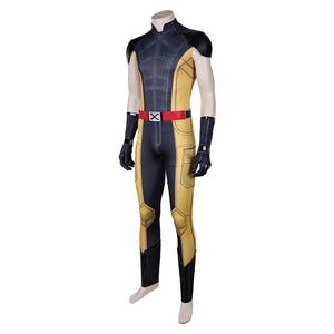 Deadpool & Wolverine Wolverine schwarz Jumpsuit Cosplay Outfits 