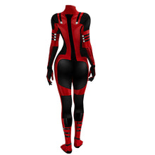 Laden Sie das Bild in den Galerie-Viewer, Deadpool Ladypool Jumsuit Cosplay Outfits