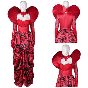 Descendants: The Rise of Red Queen of Hearts Cosplay Kostüm