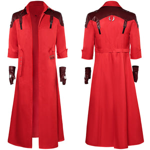Devil May Cry 2025 Dante rot Mantel Cosplay Outfits