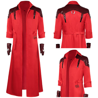 Devil May Cry 2025 Dante rot Mantel Cosplay Outfits