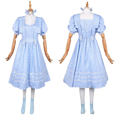 Dorothy Gale blau Kleid Wicked for Good Dorothy Cosplay Outfits