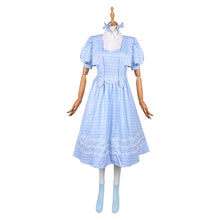 Laden Sie das Bild in den Galerie-Viewer, Dorothy Gale blau Kleid Wicked for Good Dorothy Cosplay Outfits